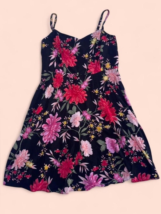 Old Navy Dresses & Skirts - Old Navy Navy Floral Spaghetti-Strap Mini Dress